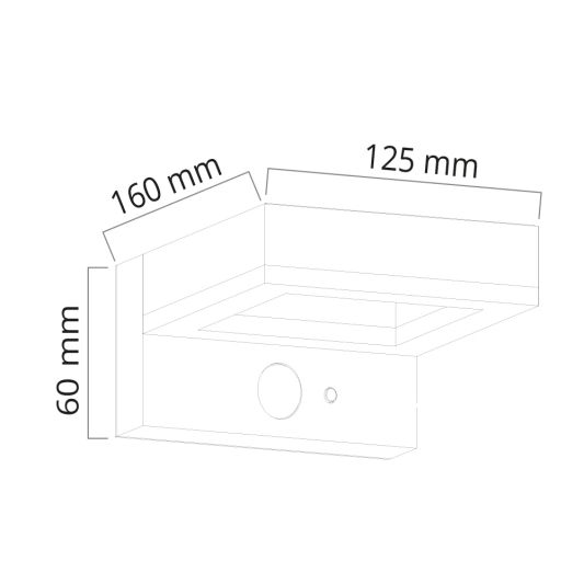 Brendz Solar Wandlamp Bata