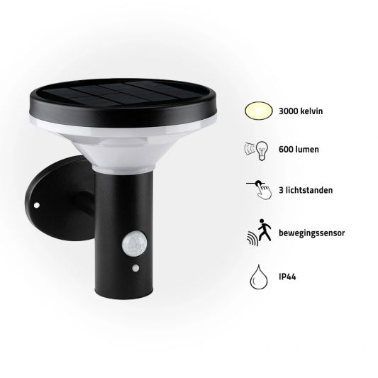 Brendz Solar Wandlamp Birao