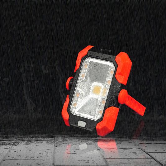 Led werklamp Handy met magnetische standaard en powerbank functie