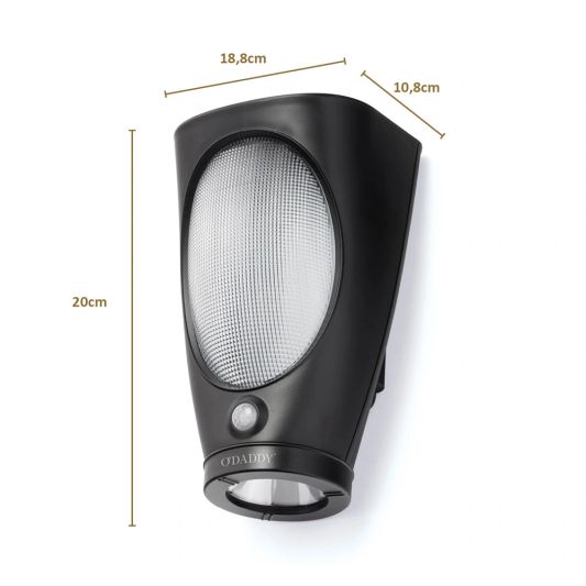 O'DADDY Solar Wand-Tafel-Zaklamp GEMMA