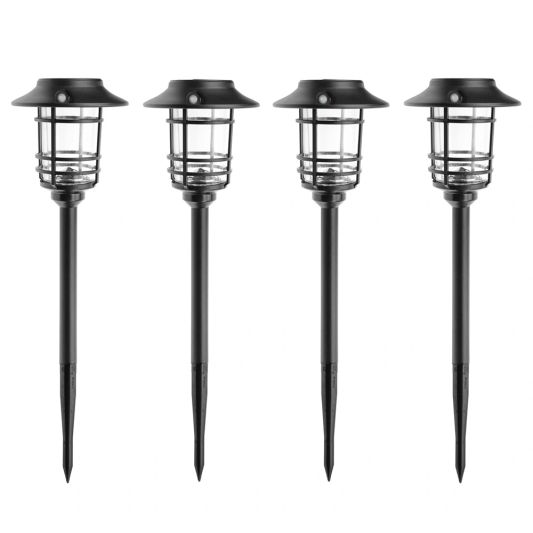 Set van 4 linkbare solarlampen