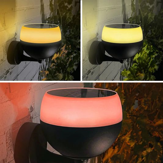 Slimme solar wandlamp Orion op zonne-energie - Bedienen via de Smart Life app