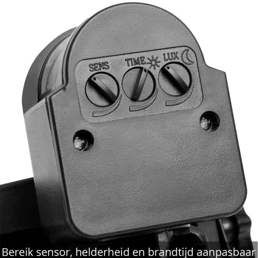 Solar beveiligingslamp James II met bewegingsmelder en los paneel