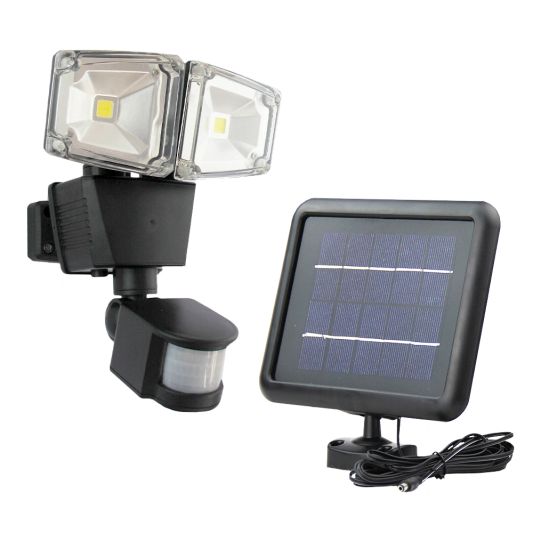 Solar beveiligingslamp James II met bewegingsmelder en los paneel