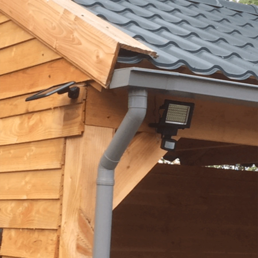 Solar beveiligingslamp Secur II met bewegingsmelder los paneel