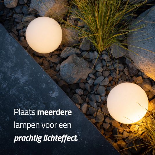 Solar bol lamp (30 cm) met afstandsbediening