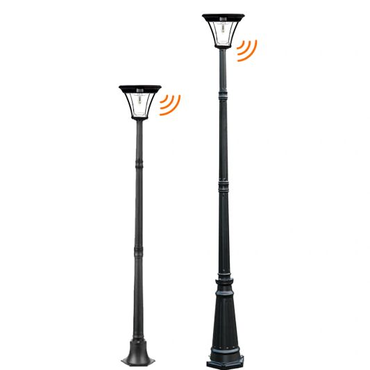 Solar buitenlamp London lantaarn hoog op zonne energie