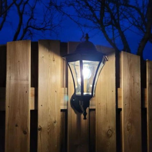 Solar buitenlamp Sheffield wandlamp op zonne energie
