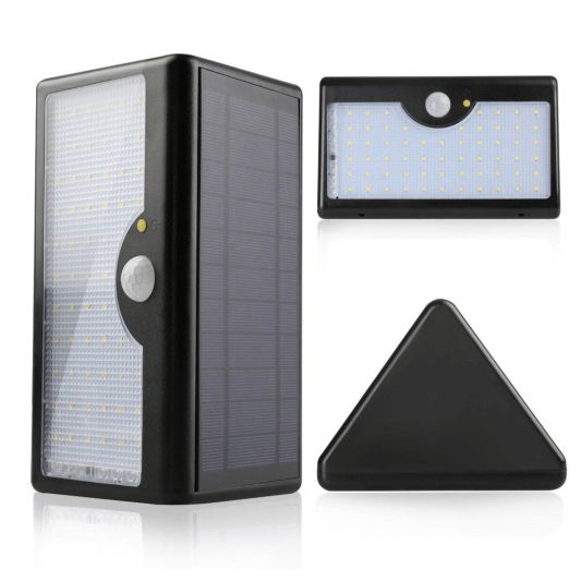 Solar buitenlamp wandlamp Motion IV met bewegingsmelder op zonne energie