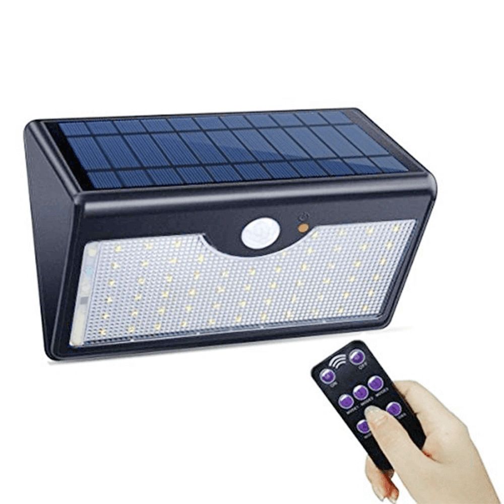 Solar wandlamp Motion Bewegingssensor | Zwart - SolarlampKoning