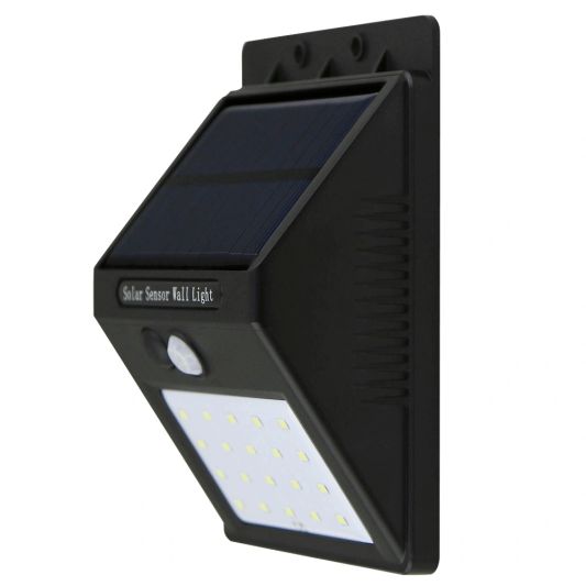 Solar buitenlamp wandlamp Motion met bewegingsmelder op zonne energie
