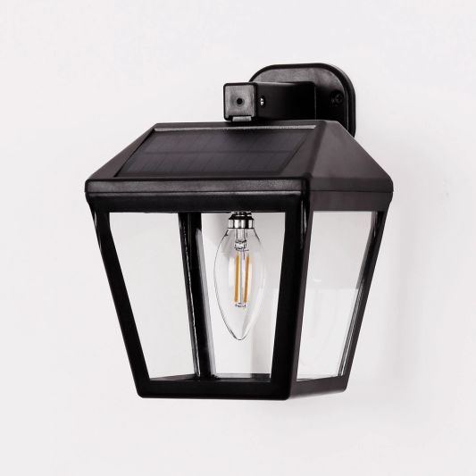 Solar filament LED wandlamp Noah op zonne energie