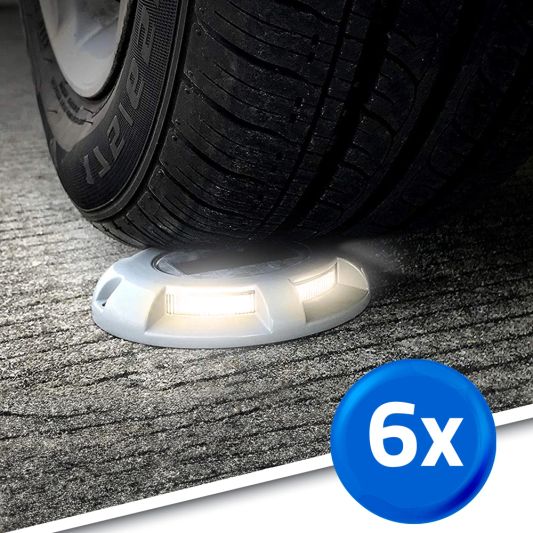 Solar grondspot Shield op zonne energie voordeelset van 6 stuks