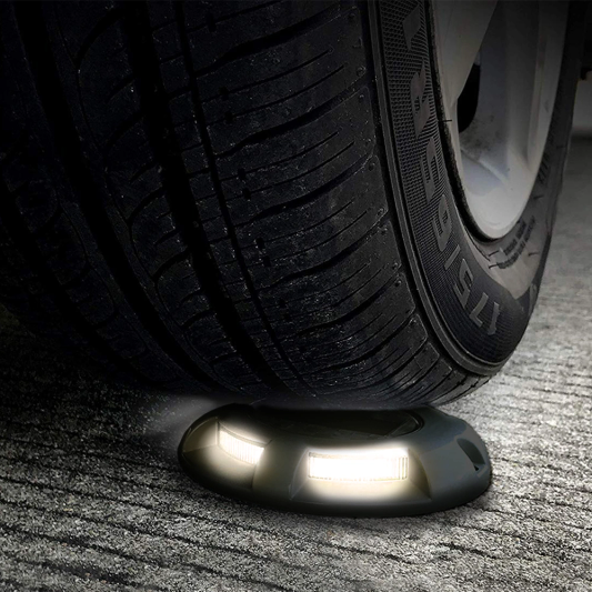 Solar grondspot Shield zwart op zonne energie voordeelset van 4 stuks