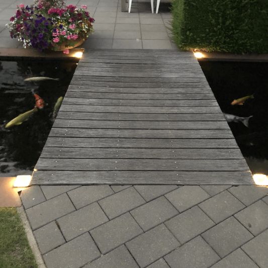 Solar grondspot Square op zonne energie