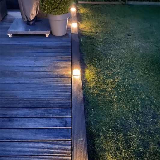 Solar grondspot Square op zonne energie