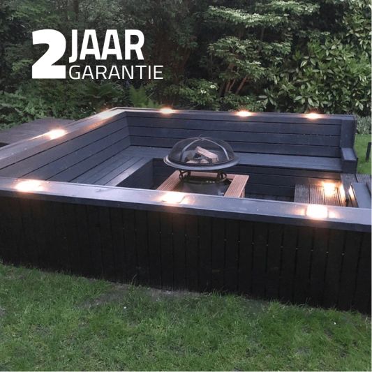 Solar grondspot Square op zonne energie 8 stuks