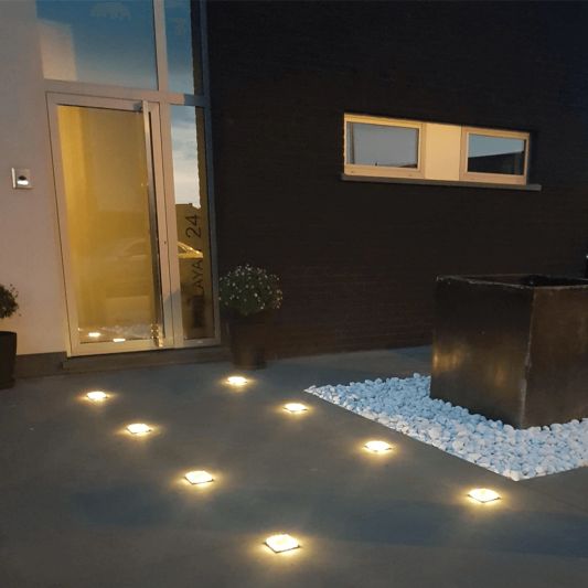 Solar grondspot Square op zonne energie