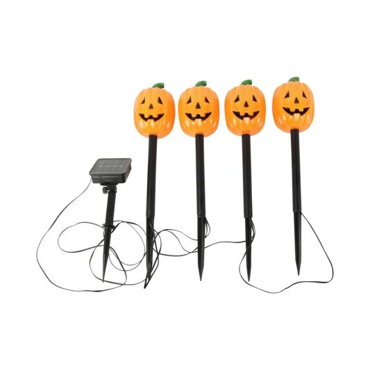 Solar Halloween priklampjes set Dynia