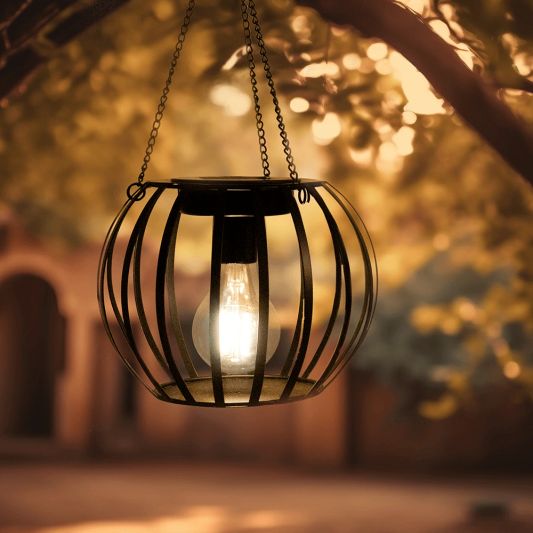 Solar hang- en tafellamp Manor op zonne-energie - Voordeelset van 2 stuks