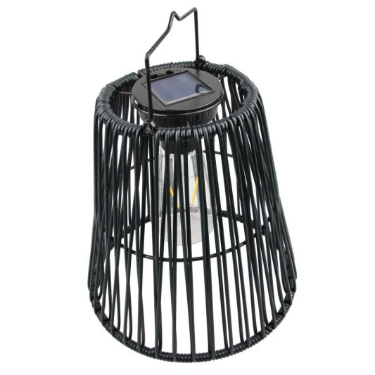 Solar hanglamp Firenze op zonne-energie - Met filament led lamp - Voordeelset 2 stuks
