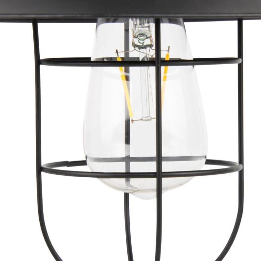 Solar hanglamp Harper op zonne-energie - Met filament led lamp - Voordeelset 2 stuks