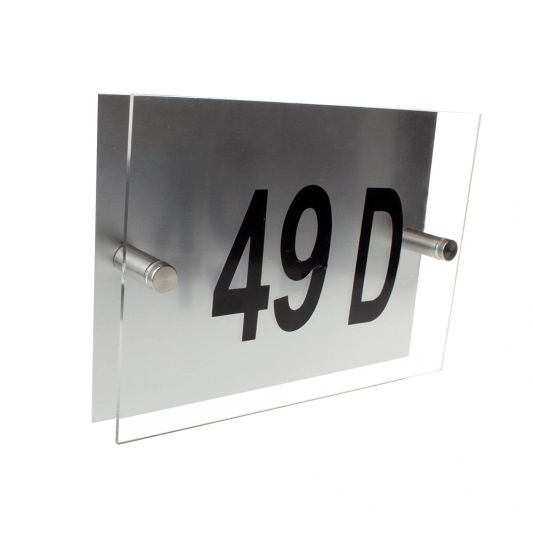 Solar Huisnummer Delta op zonne energie inclusief letters en nummers