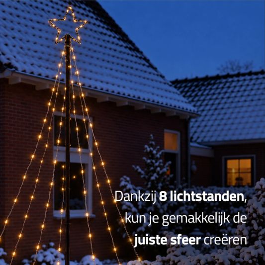 Solar led kerstboom Tree