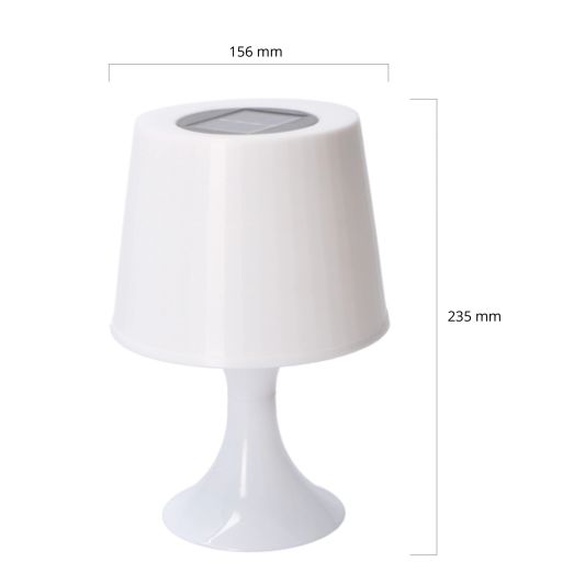 Solar lamp Table buitenlamp voor op tafel - op zonne energie
