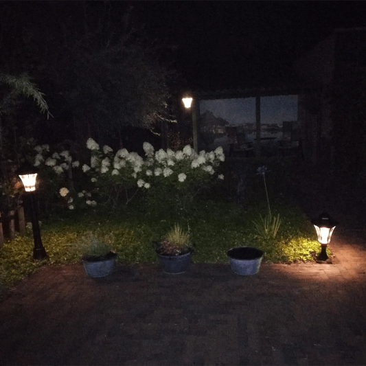 Solar lantaarn Sheffield midden hoog op zonne energie