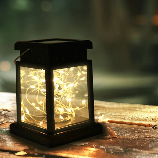 Solar Lantaarn Sterre decoratieve buitenlamp op zonne energie