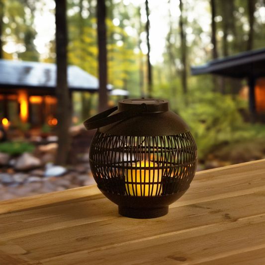 Solar LED bolvormige tafel- en hanglamp Monet