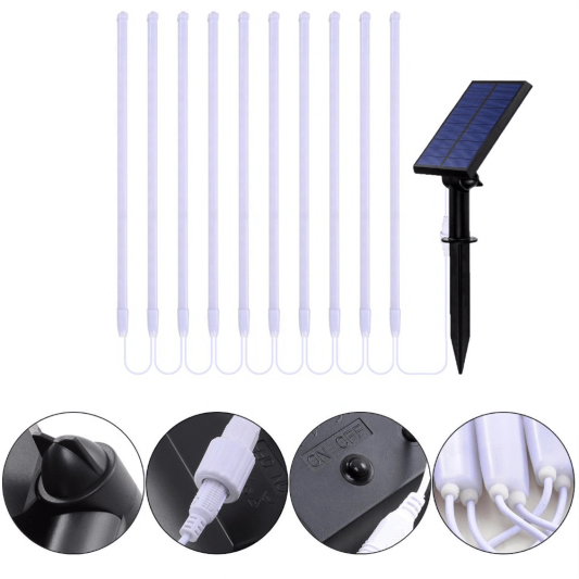 Solar LED effect licht Meteoor op zonne energie