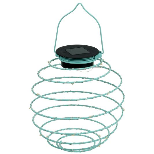 Solar LED hanglamp Fiesta Blue op zonne energie