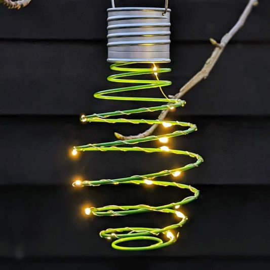 Solar LED hanglamp Fiesta Green op zonne energie - Set van 3