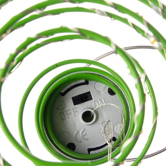 Solar LED hanglamp Fiesta Green op zonne energie - Set van 9