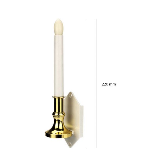 Solar led kaarsen met schemersensor voor binnen