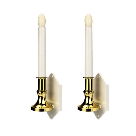 Solar led kaarsen met schemersensor voor binnen