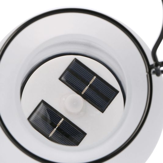 Solar LED lantaarn Genie met realistisch vlam-effect - op zonne energie