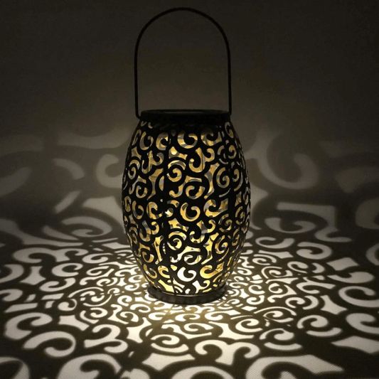 Voordeelset Solar LED tafellampen Oosterse set van 3 stuks op zonne-energie met mooi lichteffect