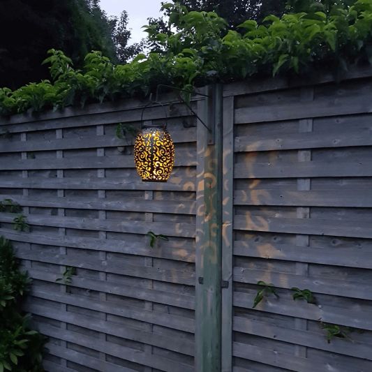 Solar LED tafellamp Agadir op zonne-energie met mooi lichteffect