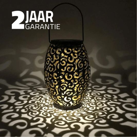 Solar LED tafellamp Agadir op zonne-energie met mooi lichteffect