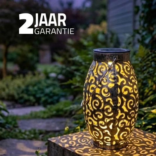 Solar LED tafellamp Agadir op zonne-energie met mooi lichteffect