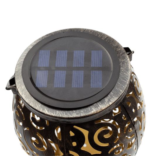 Solar LED tafellamp Agadir op zonne-energie met mooi lichteffect