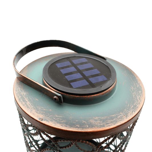 Voordeelset Solar LED tafellamp Kenitra 2 stuks op zonne-energie met handvat