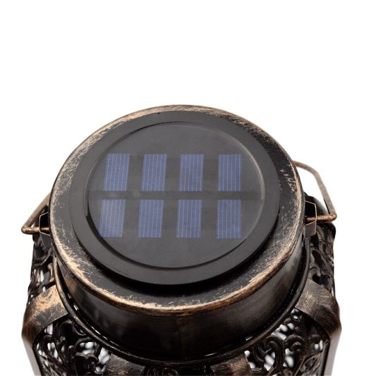 Solar LED tafellamp Oujda op zonne-energie met bijzonder lichtschijnsel