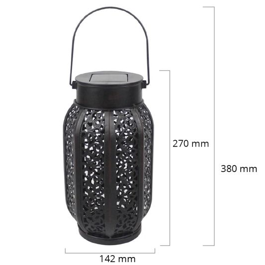 Voordeelset Solar LED tafellamp Oujda 3 lampen op zonne-energie met bijzonder lichtschijnsel