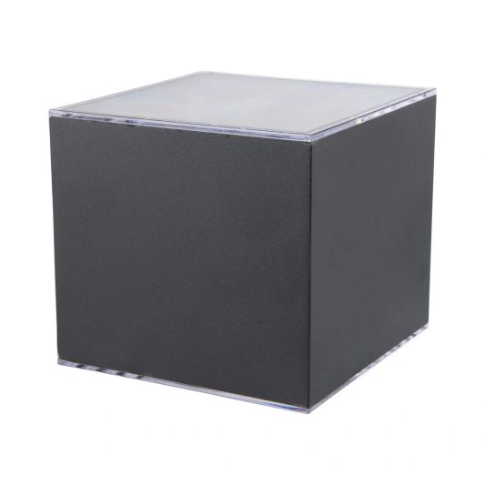 Solar LED wandlamp op zonne energie Sven recht - Voordeelset van 2 stuks