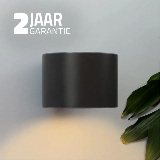 Solar LED wandlamp op zonne energie Sven rond