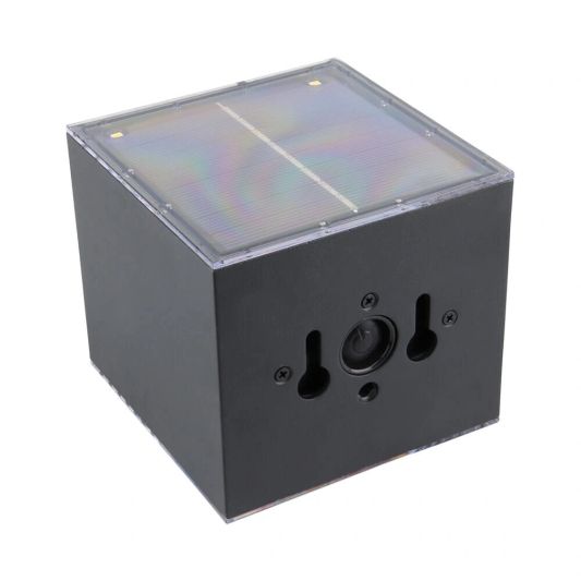 Solar LED wandlamp up downlight Emme recht